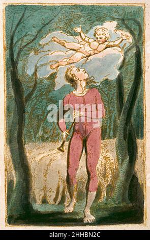 Songs of Innocence Kopie G 1789 Yale Center for British Art Objekt 1. Stockfoto