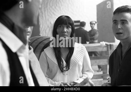 Buffy Sainte-Marie im spanischen Pavillon auf der Weltausstellung 1964 Stockfoto