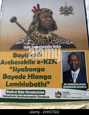 Südafrika 1 Millionste freiwillige medizinische männliche Beschneidung (40944399600). Stockfoto