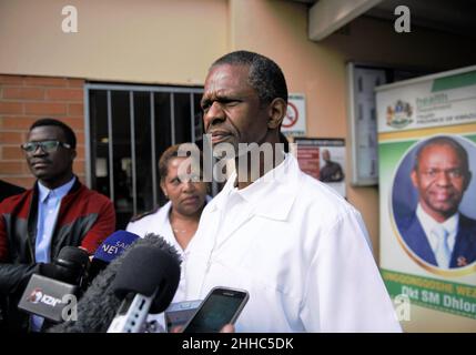 Südafrika 1 Millionste freiwillige medizinische männliche Beschneidung (41854812805). Stockfoto