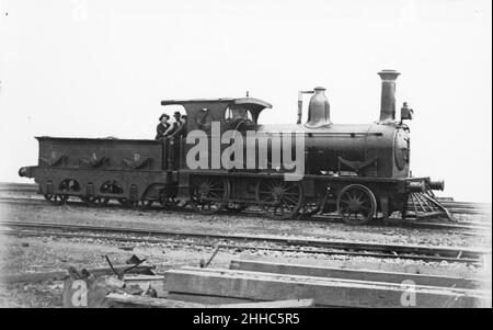 South Australian Railways C-Klasse Dampflokomotive Nummer 6 (HTSA GN13486). Stockfoto