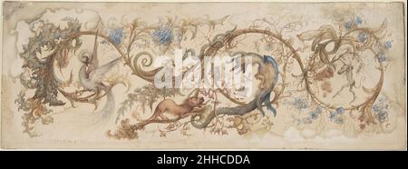 Allegorie der Laster 1840–98, die Gustave Moreau Französisch zugeschrieben wird. Allegorie der Laster 343086 Stockfoto