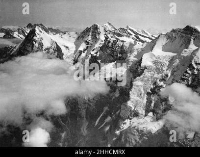 Spelterini Eiger Mönch Jungfrau. Stockfoto