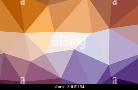 Geometrischer Hintergrund und dreieckiges Muster. Illustration Typografisches Design für Websites, Wallpapers, Banner, Handy-Bildschirmschoner, Visitenkarten Stockfoto