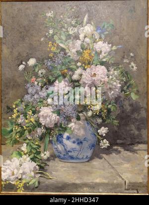 Spring Bouquet von Pierre-Auguste Renoir, 1866, Stockfoto