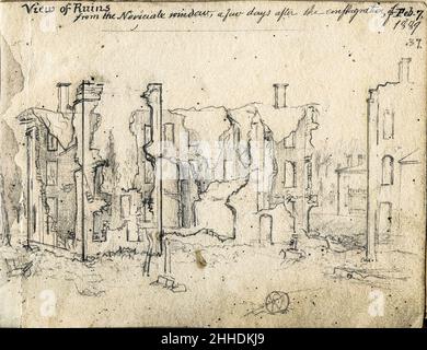 St Mary Sketchbook 37 - Ruinen. Stockfoto