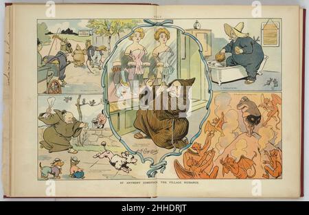St. Anthony Comstock, das Dorf Ärgernis - Keppler. Stockfoto