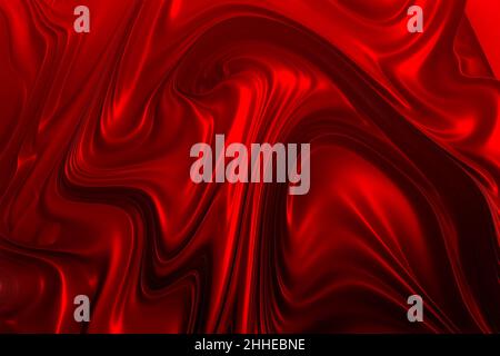 Vulkanische Lava Konzept in rot und orange Farbe, 3D fraktalen Hintergrund. Dekorative Bild für Design Stockfoto