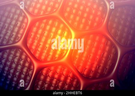 3D fraktaler Hintergrund. Dekoratives Bild für Design Stockfoto