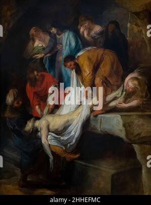 The Entombment of Christ, Peter Paul Rubens, 1615-1616, Courtauld Gallery, London, England, Großbritannien Stockfoto