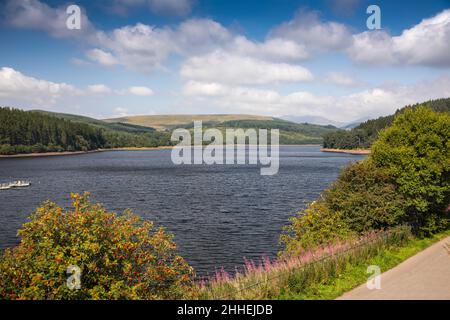Großbritannien, Wales, Merthyr Tydfil, Ponsticill Reservoir Stockfoto