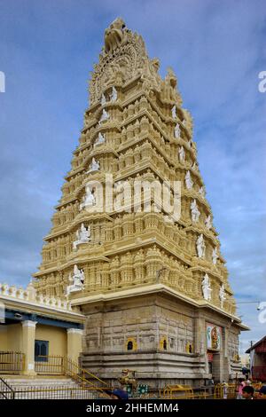 10 29 2009 Sri Chamundeshwari Temple Chamundi Hill, Mysuru, Karnataka Indien. Stockfoto