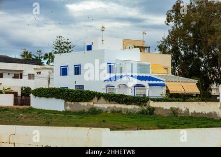 Ferienhaus in Garrucha in der Nähe des Strandes, Provinz Almeria, Andalucía, Spanien Stockfoto