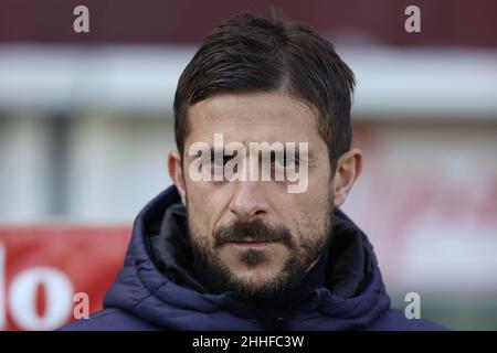 Turin, Italien. 23rd Januar 2022. Turin, Italien, Januar 23 2022, Alessio Dionisi (USA Sassuolo) während Turin FC vs US Sassuolo, italienische Fußballserie A Spiel in Turin, Italien, Januar 23 2022 Quelle: Independent Photo Agency/Alamy Live News Stockfoto