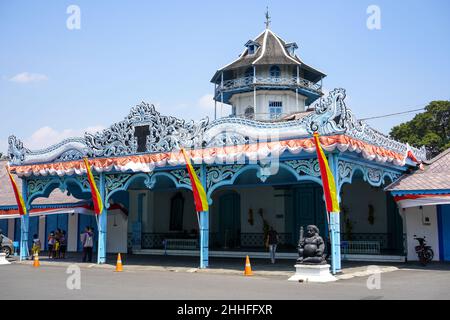 Solo - August 2023 : Keraton Surakarta Hadiningrat ist der offizielle Palast des Surakarta Hadiningrat Sunanate in Surakarta City W. Stockfoto