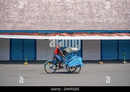 Solo - August 2023 : Keraton Surakarta Hadiningrat ist der offizielle Palast des Surakarta Hadiningrat Sunanate in Surakarta City W. Stockfoto