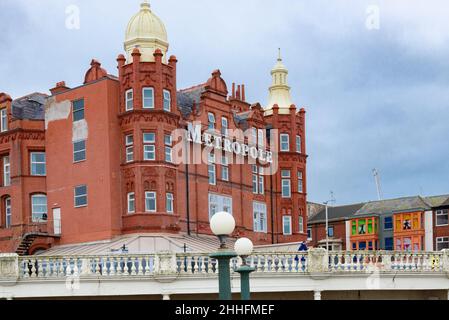 Metropole Hotel, North Shore, Blackpool, Lancashire, Großbritannien Stockfoto