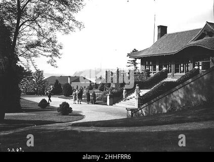 Station House, Point Defiance Park, Tacoma, Washington, Ca 1915 (BAR 3). Stockfoto