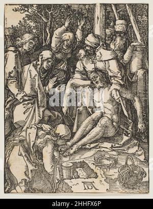 Die Klage, aus der kleinen Passion ca. 1509 Albrecht Dürer Deutsch. Die Klage, aus der kleinen Passion 388063 Stockfoto