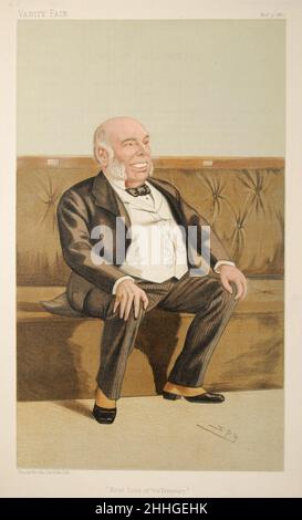 William Henry Smith Vanity Fair 12. November 1887. Stockfoto