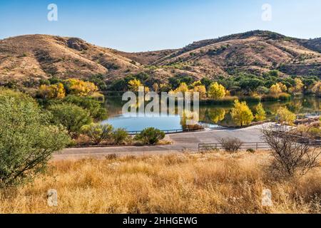 Pena Blanca Lake, Atascosa Mountains, Coronado National Forest, Arizona, USA Stockfoto