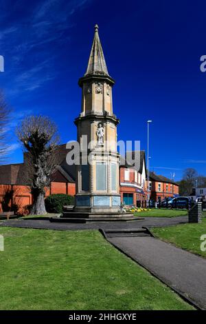 The war Memorial Gardens, Rushden Town, Northamptonshire, England, Großbritannien Stockfoto