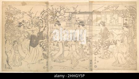 Szene aus der Chushihgura (Vendetta der 47 treuen Händler) ca. 1820 Torii Kiyomine Japanisch. Szene aus der Chushihgura (Vendetta der 47 treuen Einzelhändler) 54927 Stockfoto