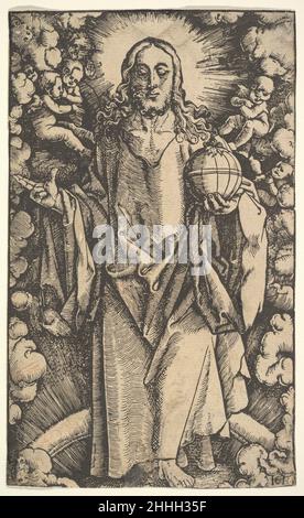 Christ with a Globe 15th–16th Jahrhundert Hans Baldung (genannt Hans Baldung Grien) Deutsch. Christus mit einem Globus 399750 Stockfoto