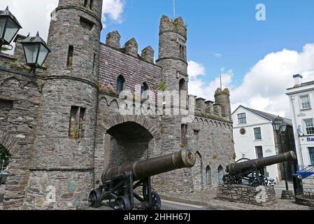 Castle of Macroom, Cork County, Munster Province, Republik Irland, Europa Stockfoto