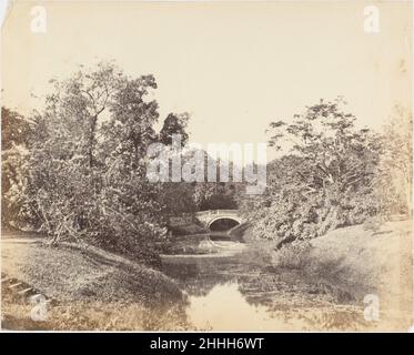 [Botanischer Garten, Kalkutta] 1850s Captain R. B. Hill British. [Botanischer Garten, Kalkutta] 287858 Stockfoto