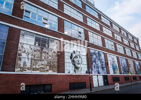 Finsbury Business Center, Büroflächen für Kreative, London, England, Großbritannien Stockfoto