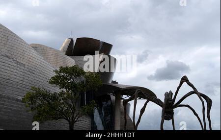 Die Stadt Bilbao in Nordspanien Stockfoto