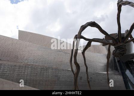 Die Stadt Bilbao in Nordspanien Stockfoto