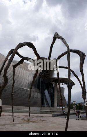 Die Stadt Bilbao in Nordspanien Stockfoto