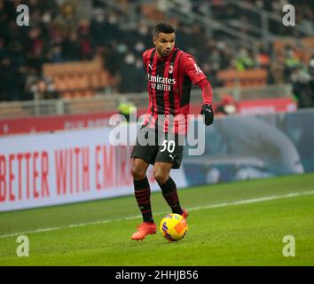 Italienische Serie A, AC Mailand - FC Juventus Stockfoto