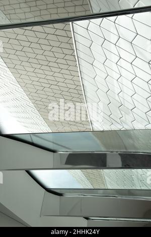 Foto im Maat-Architekturgebäude in Lissabon Stockfoto