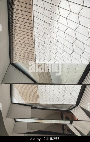 Foto im Maat-Architekturgebäude in Lissabon Stockfoto