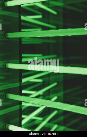 Maat Museum Light Show Art Stockfoto