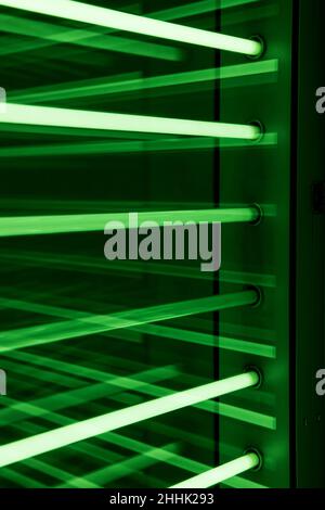 Maat Museum Light Show Art Stockfoto