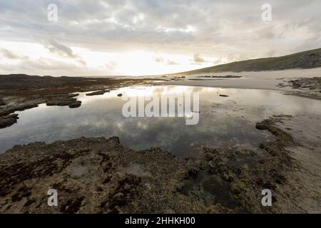 Südafrika, Westkap, Gezeitenbecken im Lekkerwater Nature Reserve Stockfoto