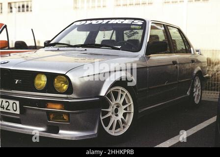 Schöner klassischer BMW E30 Stockfoto