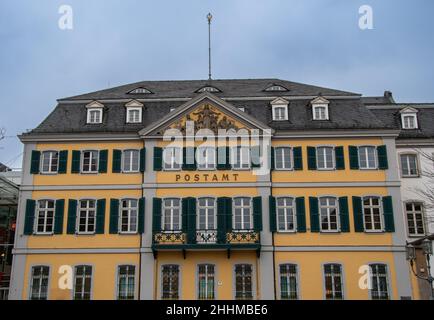 Bonn, Deutschland 24. Januar 2022, das alte Postamt der Stadt Bonn Stockfoto