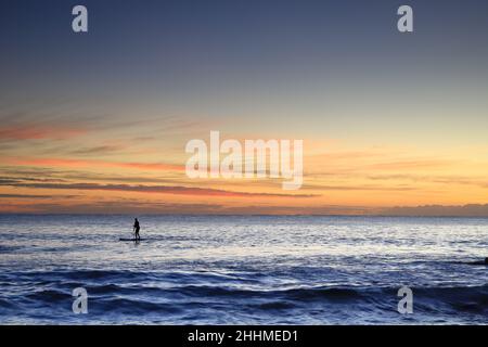 Sunrise Cabarita Beach New South Wales Australien Stockfoto