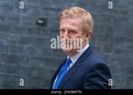 London, Großbritannien. 25th Jan, 2022. Kommt bei einer Kabinettssitzung in 10 Downing Street London an. Kredit: Ian Davidson/Alamy Live Nachrichten Stockfoto