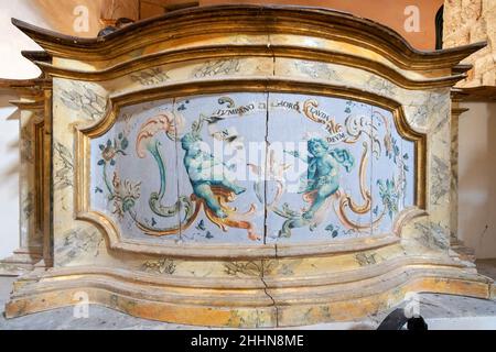 Abtei von San Salvatore di Montecorona, Umbertide, Umbrien, Italien, Europa Stockfoto