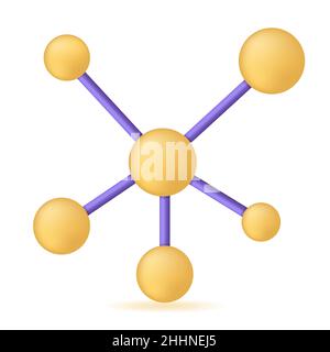 Symbol für das Unternehmensnetzwerk Stock Vektor