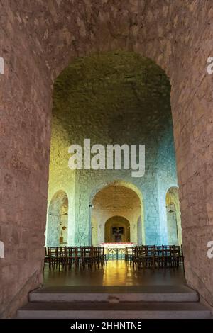 Sanctuary Santa Lucia Filippini, Kirche, Innenraum, Montefiascone, Latium, Italien, Europa Stockfoto