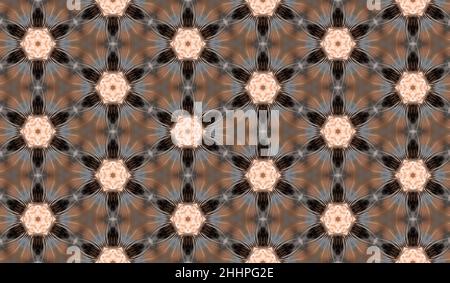 Nahtlose abstrakte Textur in beige-graubrauner Farbe Stockfoto