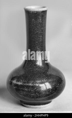 Miniaturflaschen-Porzellan. Miniaturflasche. China. Porzellan. Qing-Dynastie (1644–1911), Kangxi-Periode (1662–1722). Keramik Stockfoto