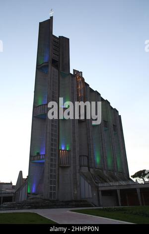 Eglise Notre-Dame de Royan, Cathédrale de Royan, Kathedrale von Royan, Charente-Maritime, Nouvelle Aquitaine, Frankreich Stockfoto